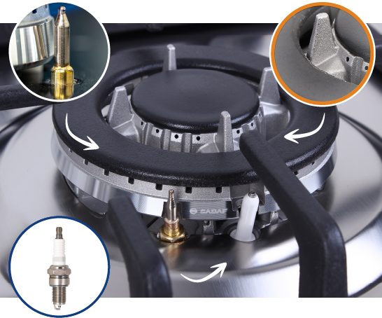 Варильна поверхня HG D7 ST (X)